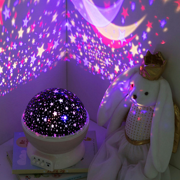 PROYECTOR de ESTRELLAS Luz led noche rotativa - Imagen 5