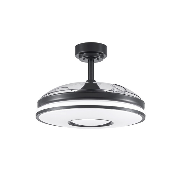 Ventilador DANI Aspas retráctiles 72W NEGRO - Imagen 2