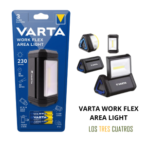 linterna VARTA Work Flex Area Light 230 lúmenes LED
