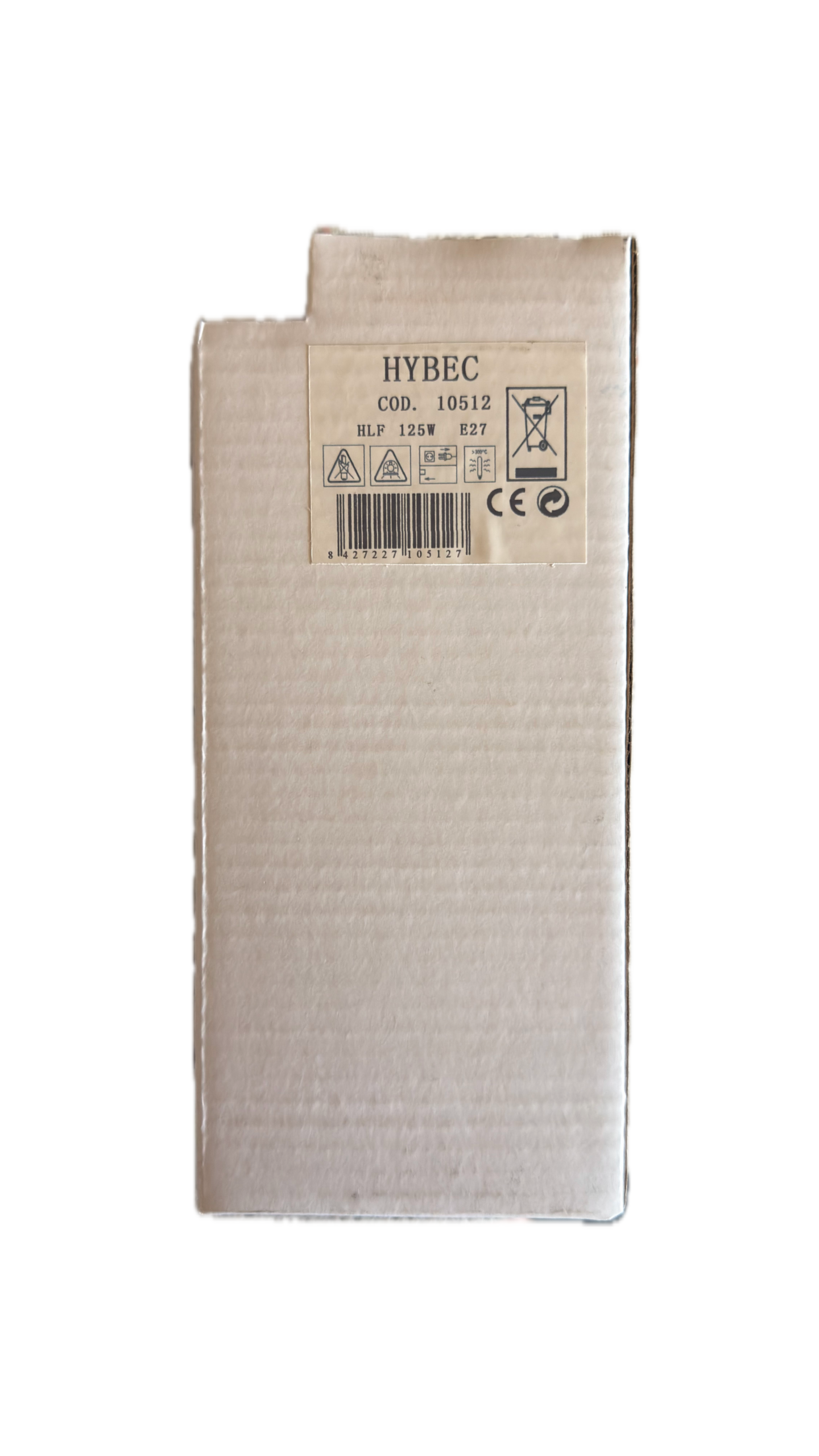 Bombilla HYBEC de Vapor de Mercurio HID E27 125W - Imagen 2