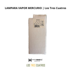 Bombilla HYBEC de Vapor de Mercurio HID E27 125W