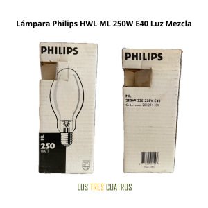 Lámpara Philips HWL ML 250W E40 Luz Mezcla